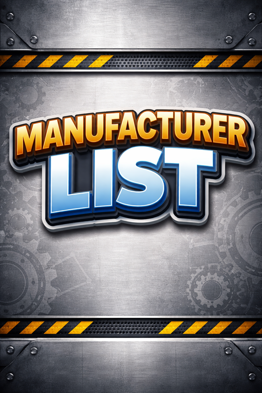 Manufacturer List