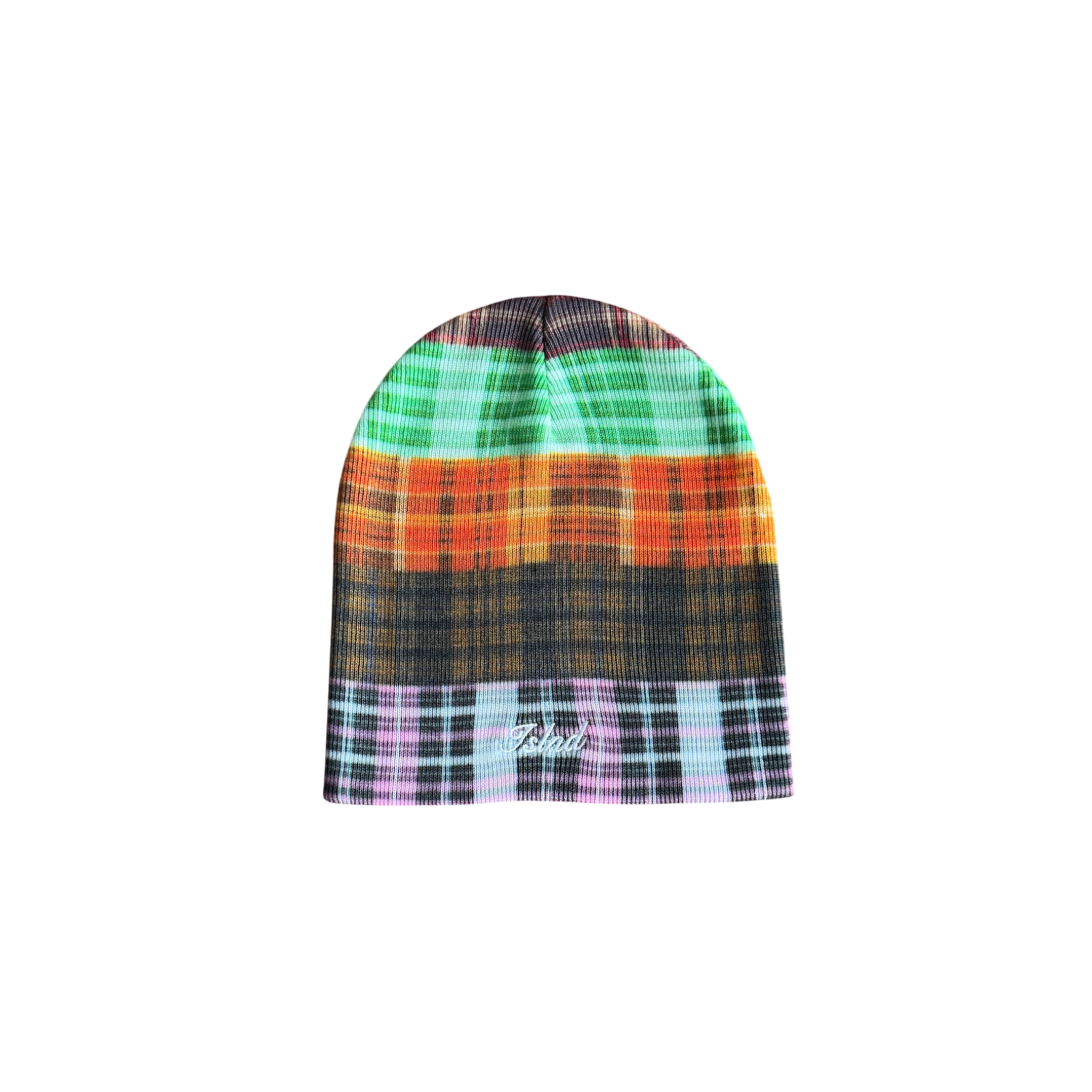 Plaid Panel V2 Beanie