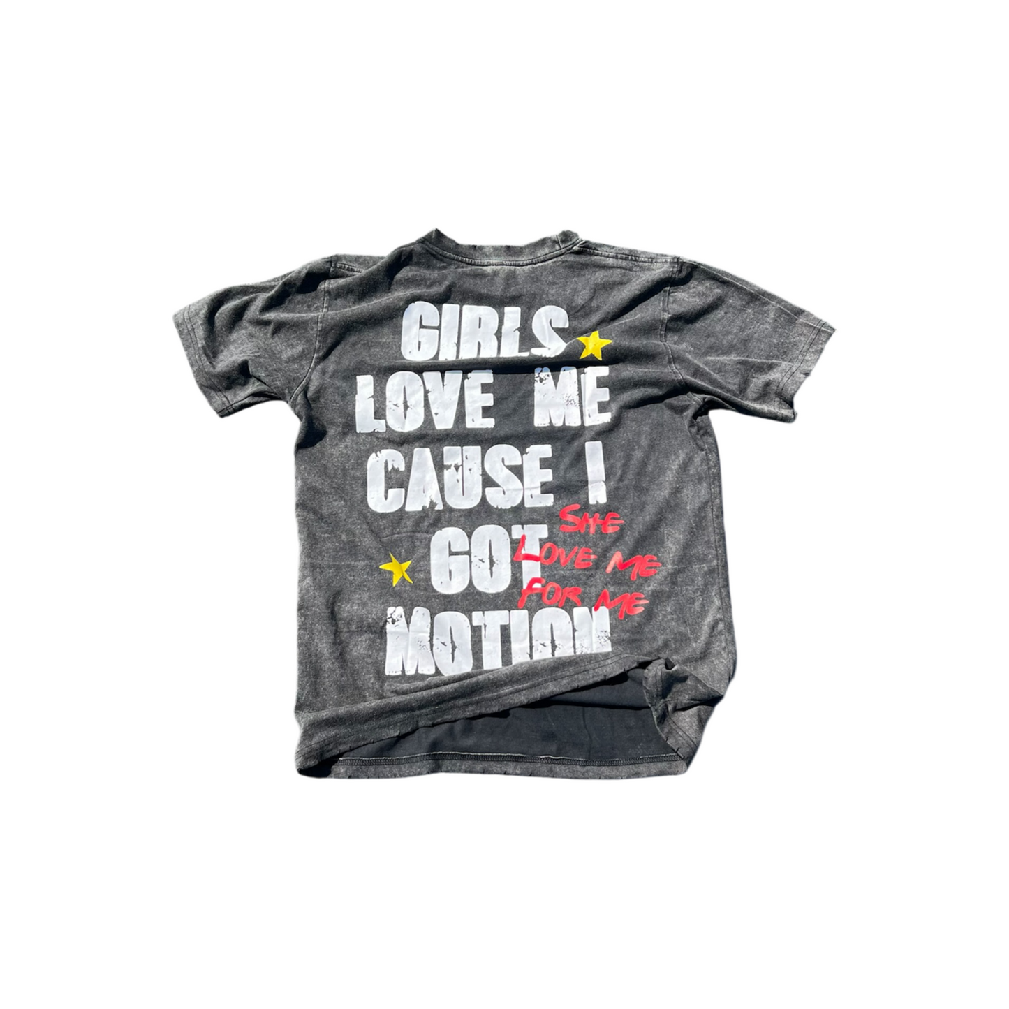 Girls Love Motion Tee (Acid Wash)