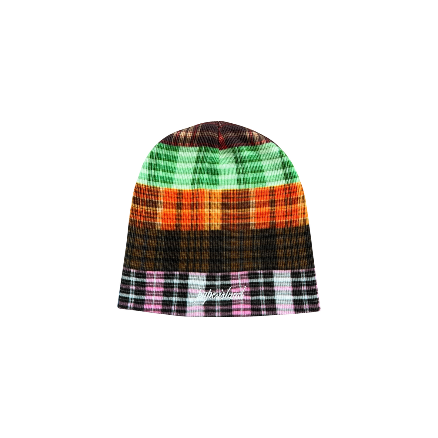 Plaid Panel V2 Beanie