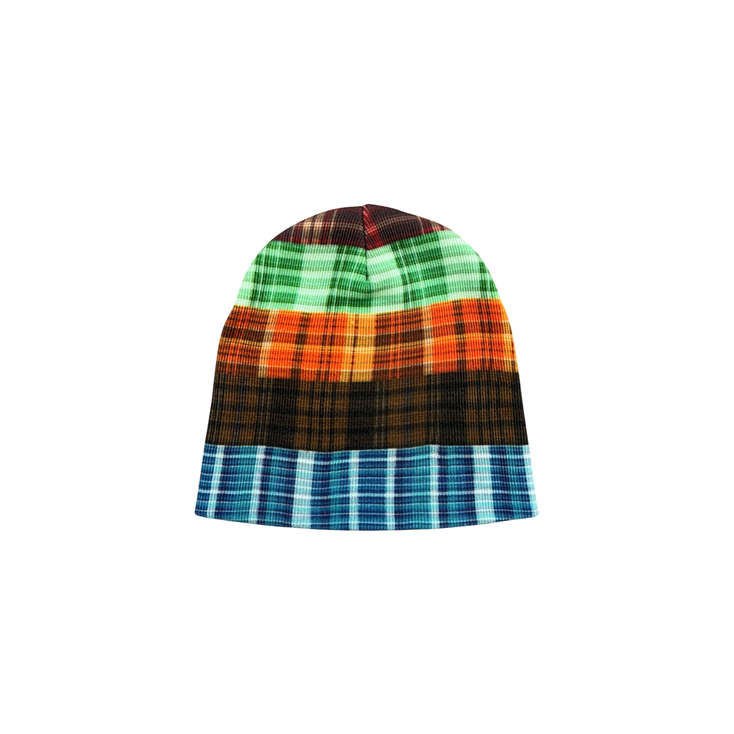 Plaid Panel V2 Beanie